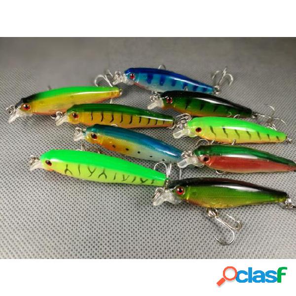 Fishing lures crankbait hooks bass 8g/7.7cm