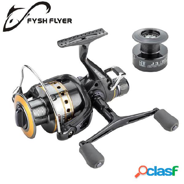 Fishing reel carp spinning reel j3fr carbon front and rear