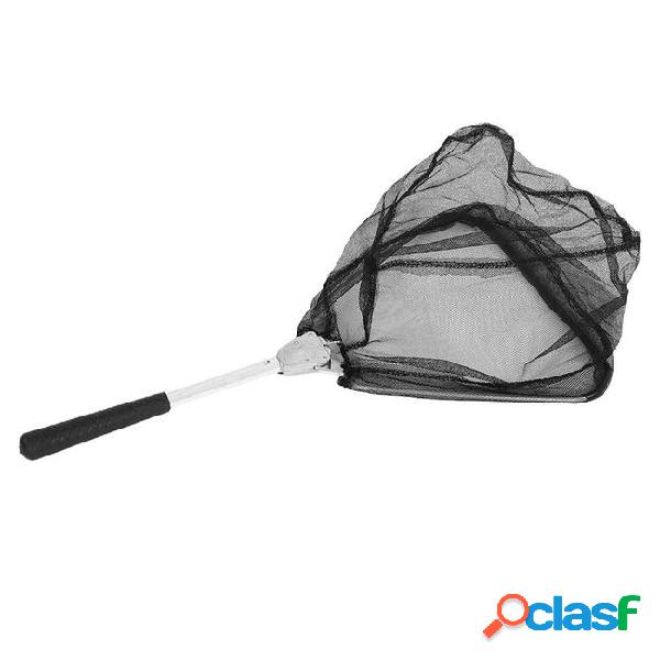 Fishing tool aluminum alloy mini folding dip net shrink