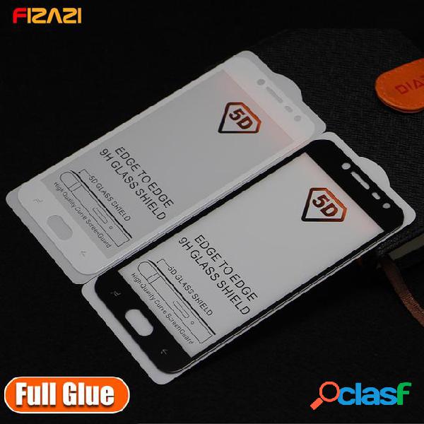 Fizazi 5d full cover tempered glass for galaxy j2 pro 2018