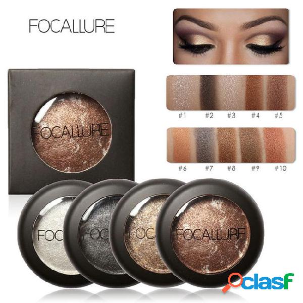 Focallure 10 color pearlized shimmer eyeshadow palette