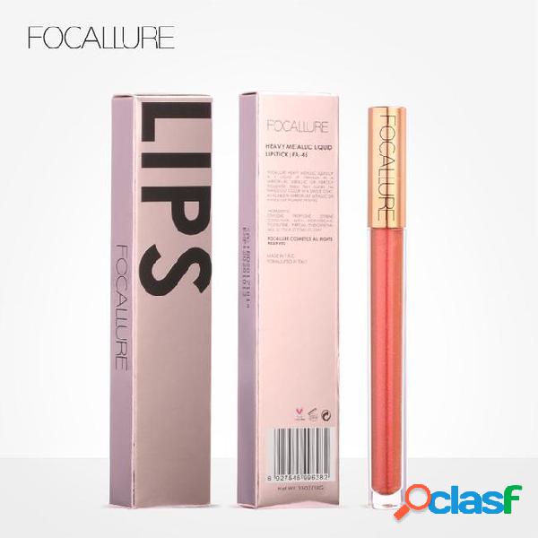 Focallure brand 12 new arrival shimmer lip gloss waterproof