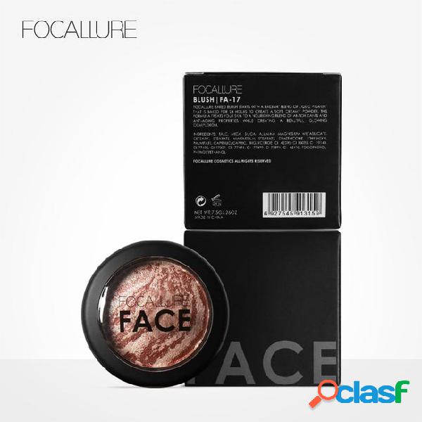 Focallure brand top quality professional cheek 6 colors