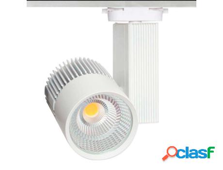 Foco Carril Monofásico Cronolux Chip Cree Led 35W Neutro