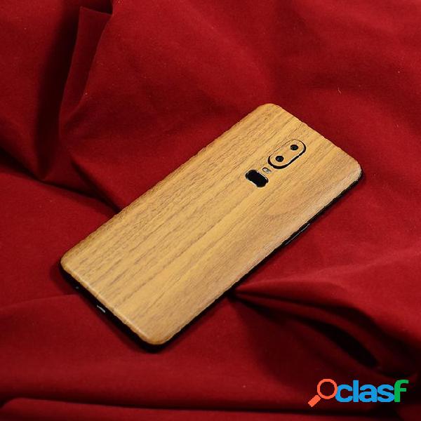 For 1+6 6.28 inch wood skins protective film for oneplus6