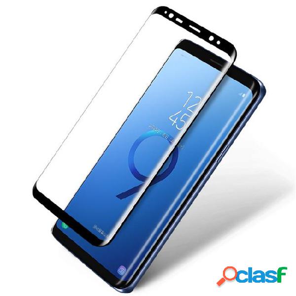 For galaxy s9 plus full cover tempered glass 9h 3d curved