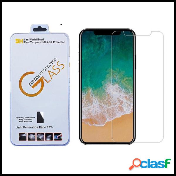 For iphone 9 xs plus toughened 9h screen protectors glass