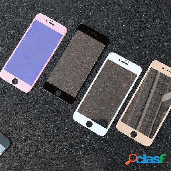 For iphone x 3d carbon fiber tempered glass for iphone 8 7