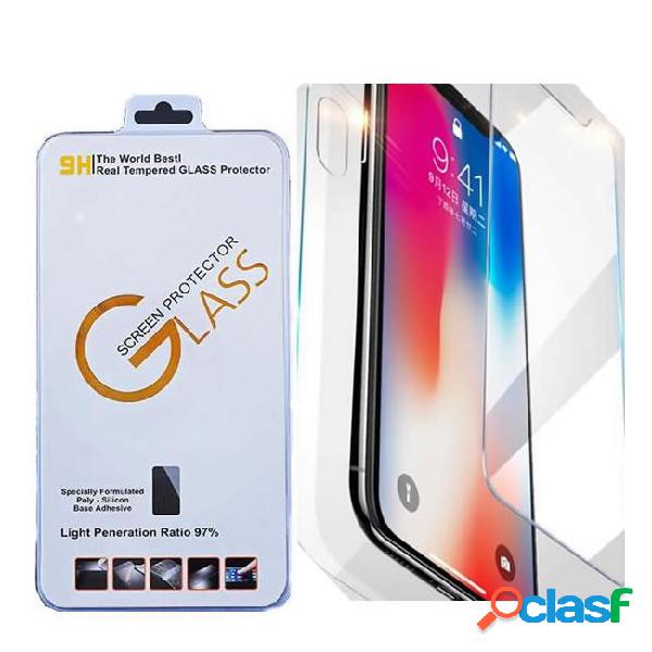For iphone x 6 6 7 8 plus tempered glass screen protector