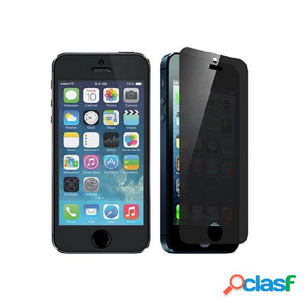 For iphone x 8 7 plus privacy tempered glass for s7 iphone 5