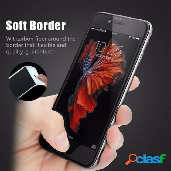 For iphone x 8s plus tempered glass 3d curved carbon fiber