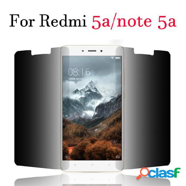 For xiaomi redmi 5a privacy screen protector xiomi redmi