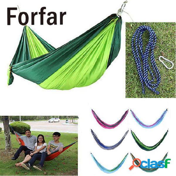 Forfar high strength parachute nylon fabric camping single