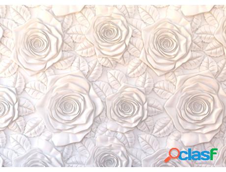 Fotomural SANDERS & SANDERS (2.54 x 3.6 m - Papel - Blanco)