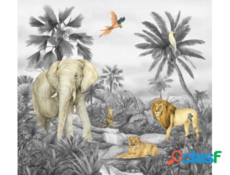 Fotomural SANDERS & SANDERS (2.7 x 3 m - Tejido - Gris)