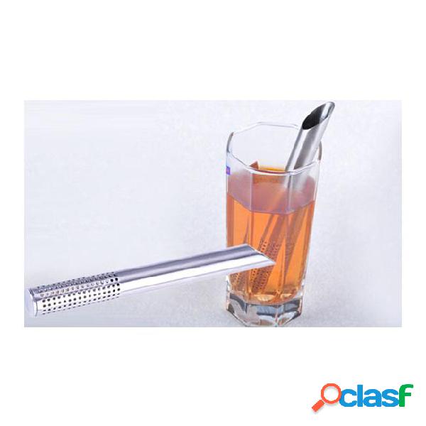 Free shipping! stainless steel filter tea sticks teaspoon