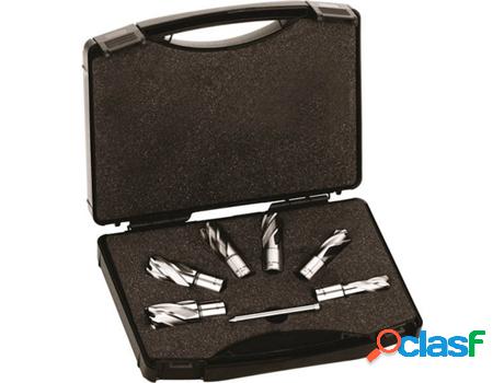 Fresa MILWAUKEE Estuche De Plástico Con6 Hss Weldon De19 mm