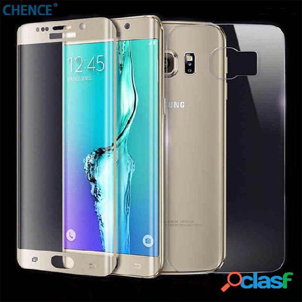 Front+back 2.5d anti-shatter full cover tempered glass