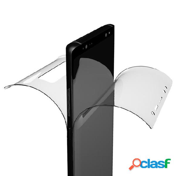 Front+back soft pet full cover screen protector film for