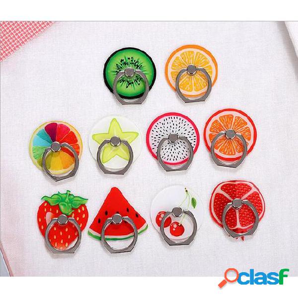 Fruits ring phone holder unique mix style cell phone holder