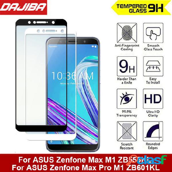 Full cover 9h new tempered glass for asus zenfone max pro m1