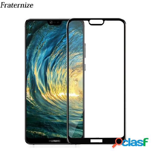 Full cover screen protective tempered glass for huawei p20