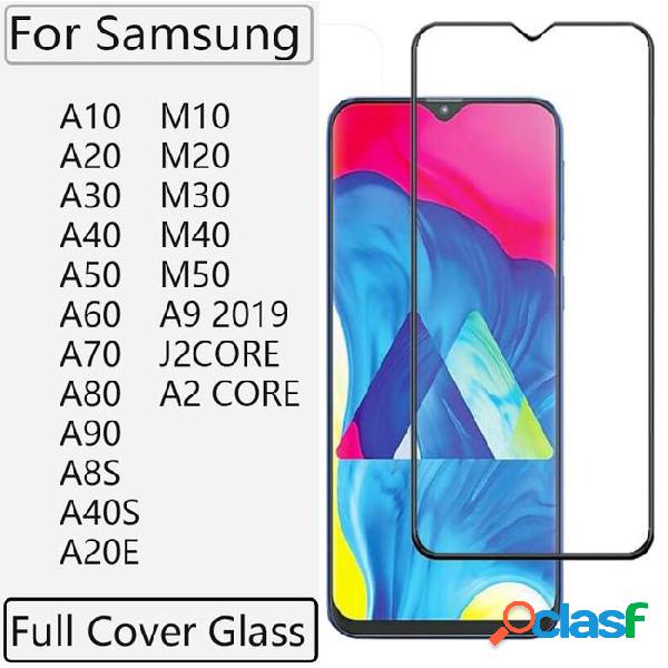 Full cover tempered glass phone screen protector for samsung