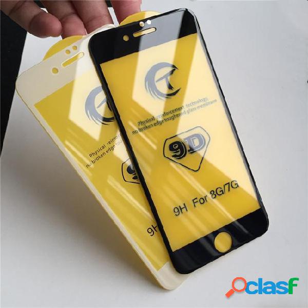 Full edge cover tempered glass for iphone x 8 7 6 6s screen