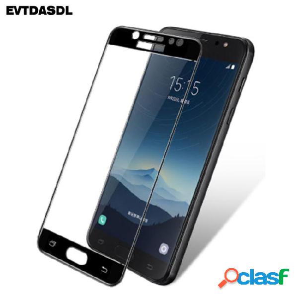 Full screen cover tempered glass for galaxy c9 pro c9000 hd