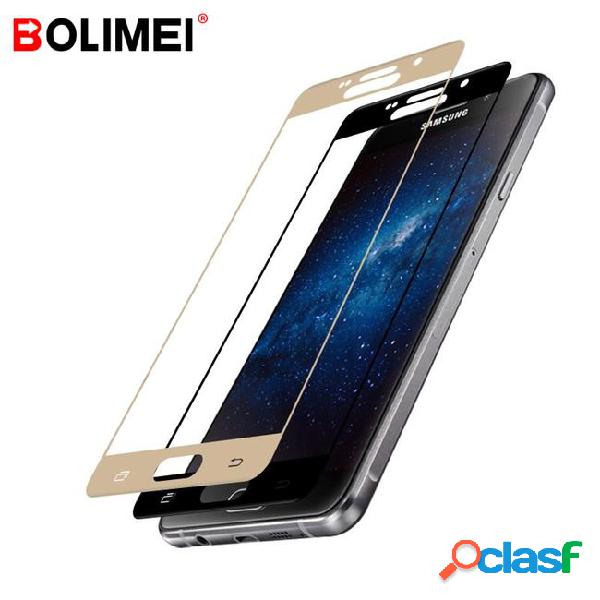 Full screen protector glass for galaxy a3 a5 a7 2016 2017