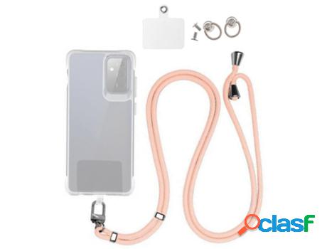 Funda De Teléfono Móvil Lanyard Cts SKYHE Cream Pink
