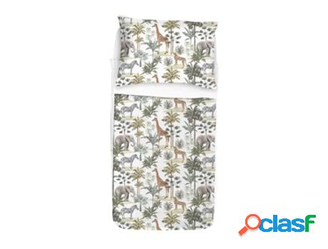 Funda Nórdica Infantil SOKIOS Selva (105 x 200 - Poliéster
