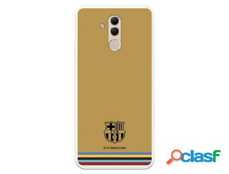 Funda Para Huawei Mate 20 Lite Del Fc Barcelona Escudo Fondo