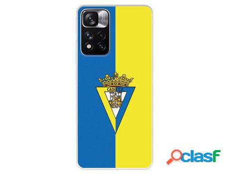 Funda Para Xiaomi Redmi Note 11 Del Cádiz Escudo Fondo