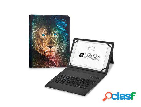 Funda com Teclado SUBBLIM Keytab Pro BT 11 Trend León