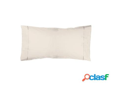 Funda de Almohadas SOKIOS Liso (45 x 155 - Algodón - Beige)