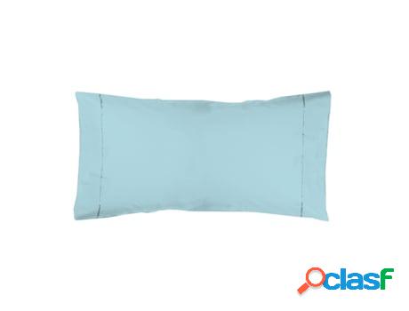 Funda de Almohadas SOKIOS Liso (45 x 170 - Algodón - Azul)