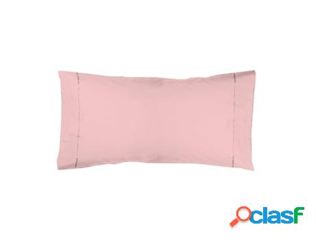 Funda de Almohadas SOKIOS Liso (45 x 170 - Algodón - Rosa)