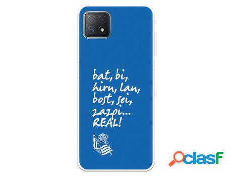 Funda para Oppo A73 5G Real Sociedad de Fútbol