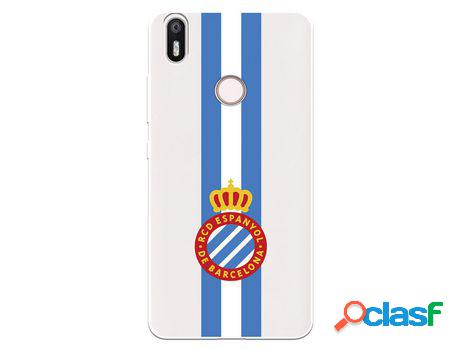 Funda para bq aquaris x del rcd espanyol escudo albiceleste