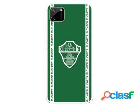 Funda para realme c11 del elche cf escudo fondo verde escudo