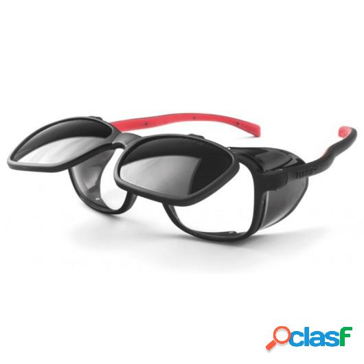 Gafa Soldadura Policarbonato Negro/Rojo Duplex Pegaso