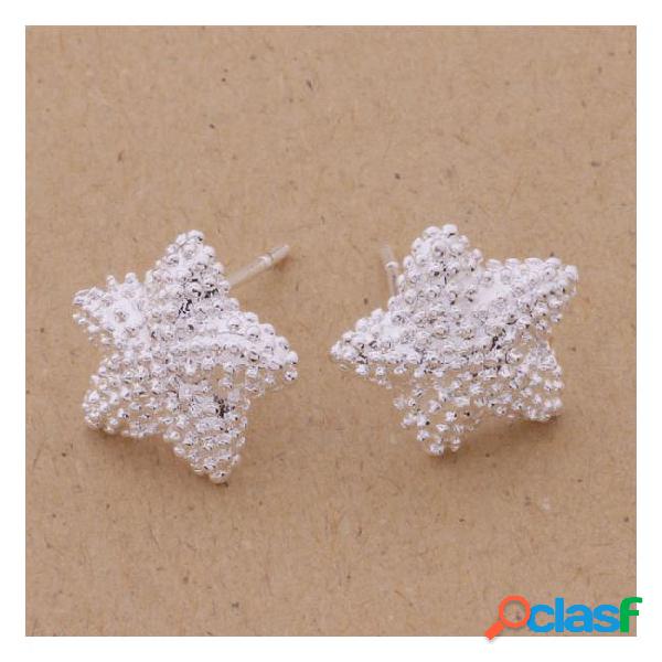 Global hot 925 sterling silver stud earrings fashion jewelry