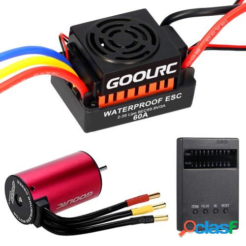 GoolRC S3660 3300KV Sensorless Brushless Motor 60A Brushless