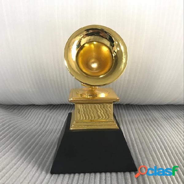 Grammy award gramophone metal trophy 1:1 scale size naras