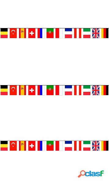 Guirnalda de Banderas Europeas