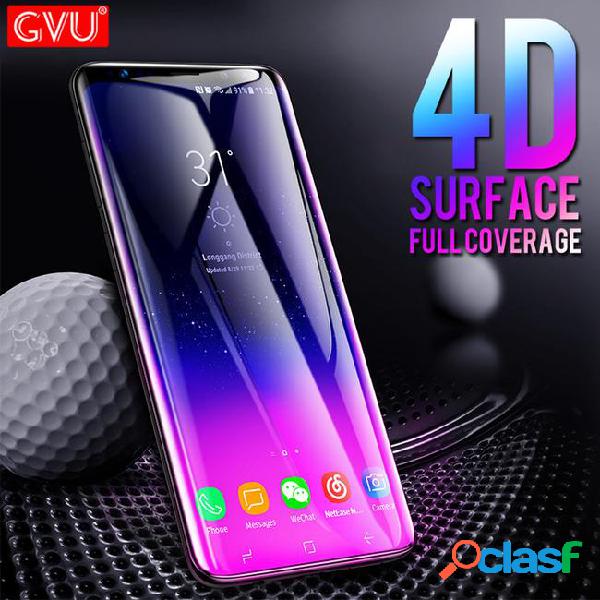 Gvu 4d full cover tempered glass for samsung galaxy s8 s9