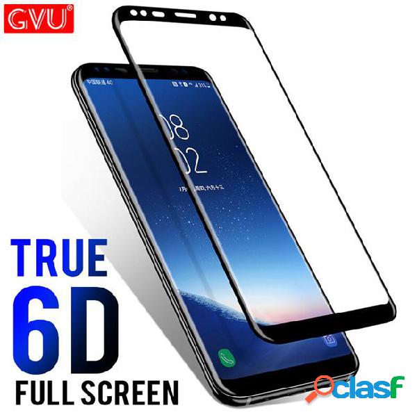 Gvu 6d full cover screen protector film for galaxy s8 s9