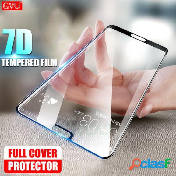 Gvu 7d full cover tempered glass on the for huawei p20 p10