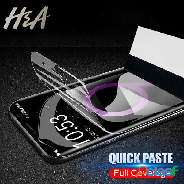 H&a full curved soft hydrogel film for galaxy s9 s8 plus